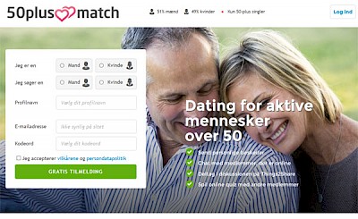 Logo 50plusmatch.dk